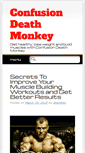 Mobile Screenshot of confusiondeathmonkey.com